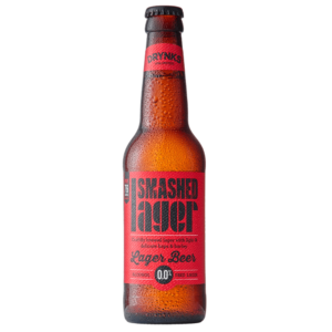 Smashed Lager Bottle