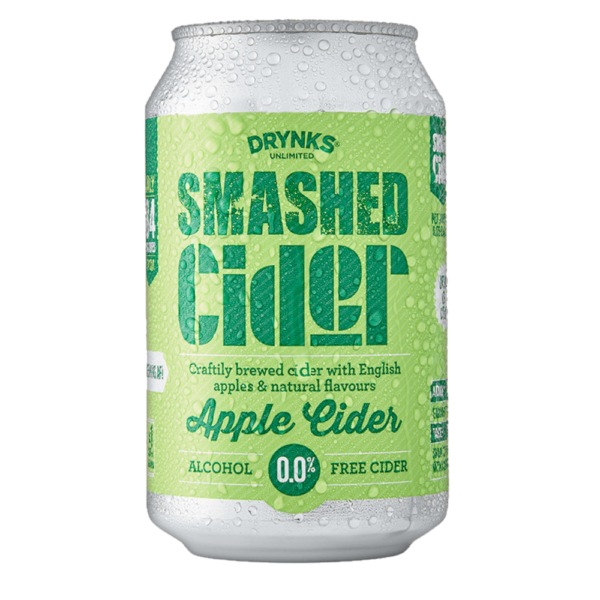 Smashed Cider Can