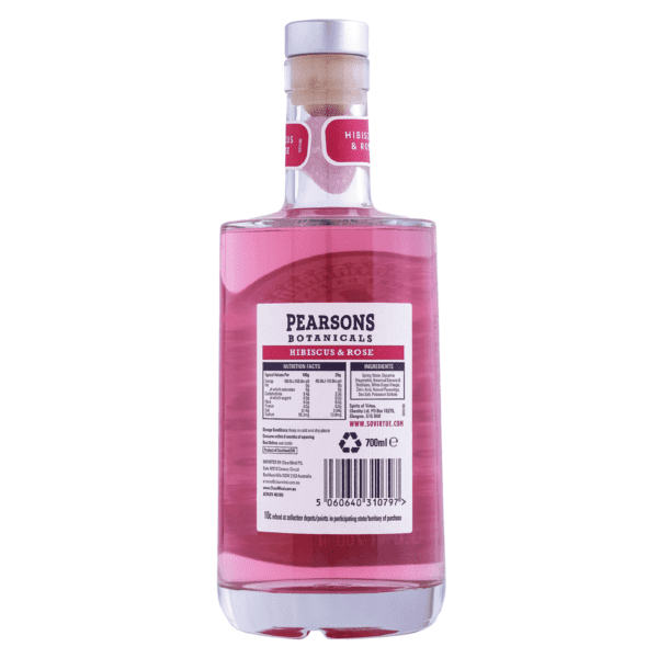 Pearsons Botanicals - Hibiscus & Rose Gin alternative - Image 2