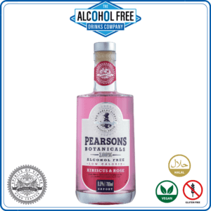 Pearsons Botanicals - Hibiscus & Rose Gin alternative