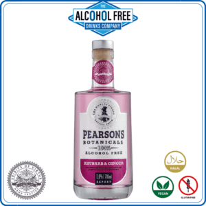 Pearsons Botanicals - Rhubarb & Ginger Gin alternative