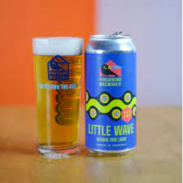 Firebrand Brewing - Little Wave Lager - Image 3