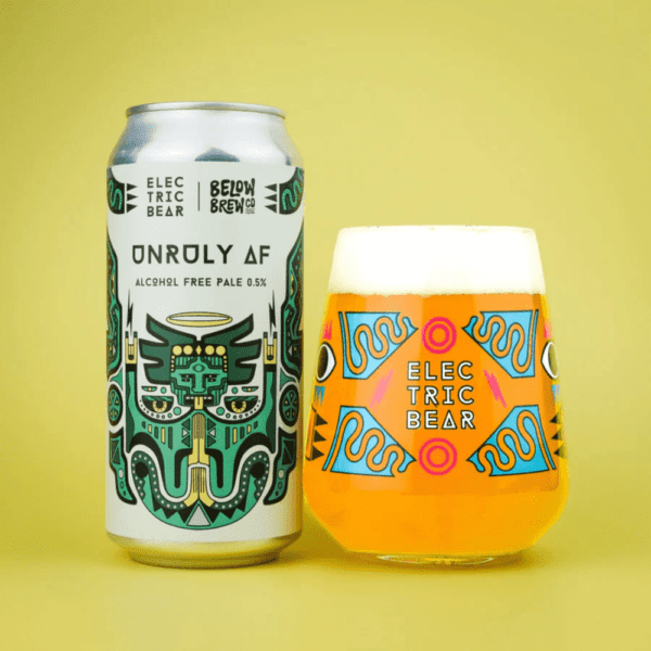Below Brew X Electric Bear Unruly AF - Pale Ale - Image 2