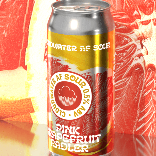 Cloudwater Pink Grapefruit Radler AF Sour - Image 3