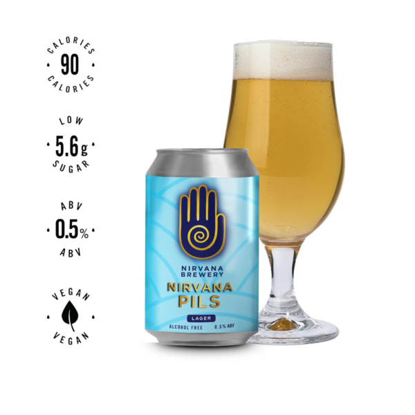 Nirvana Pils Lager Can - Image 3