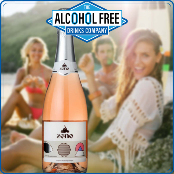 ZENO Alcohol Liberated Sparkling Rosé - Image 3